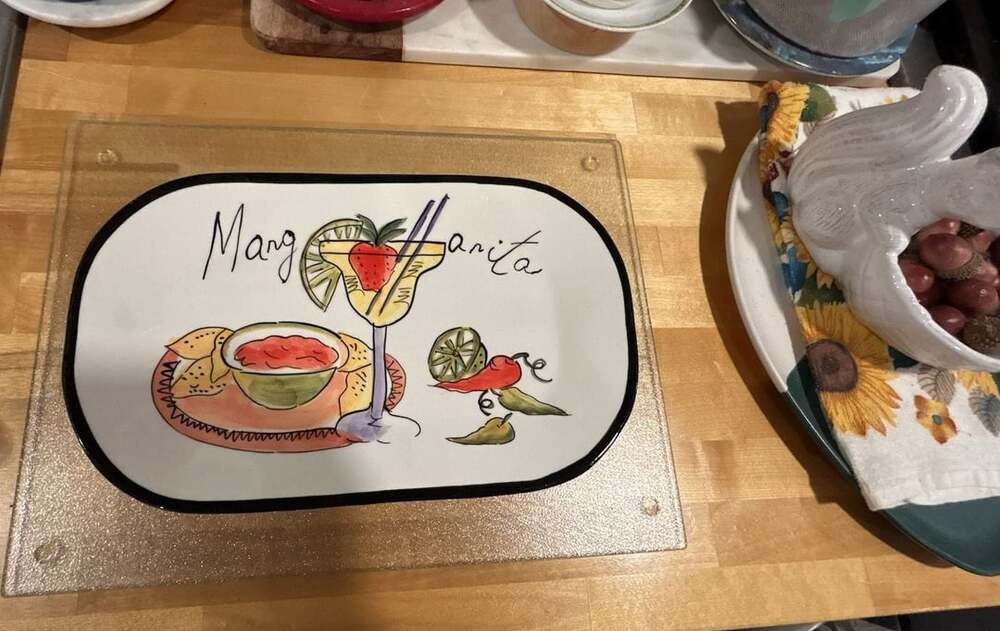 HausenWare Margarita Serving Tray 10 Inch Mary Jane Mitchell Design